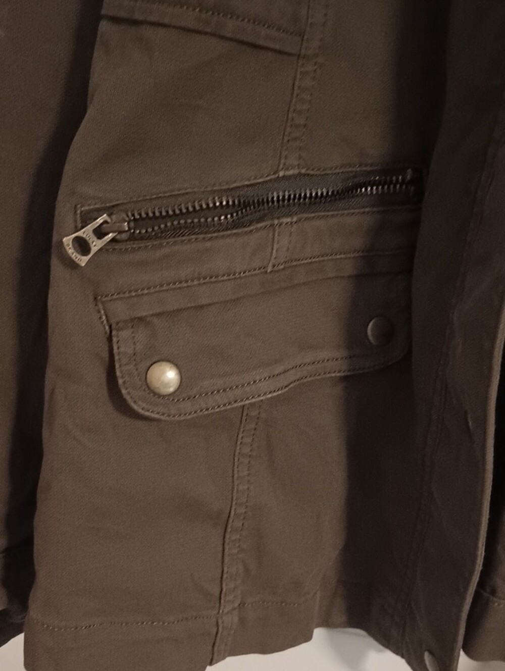 Lucky Brand Olive Green Utility Field Jacket - Picture 3 of 7